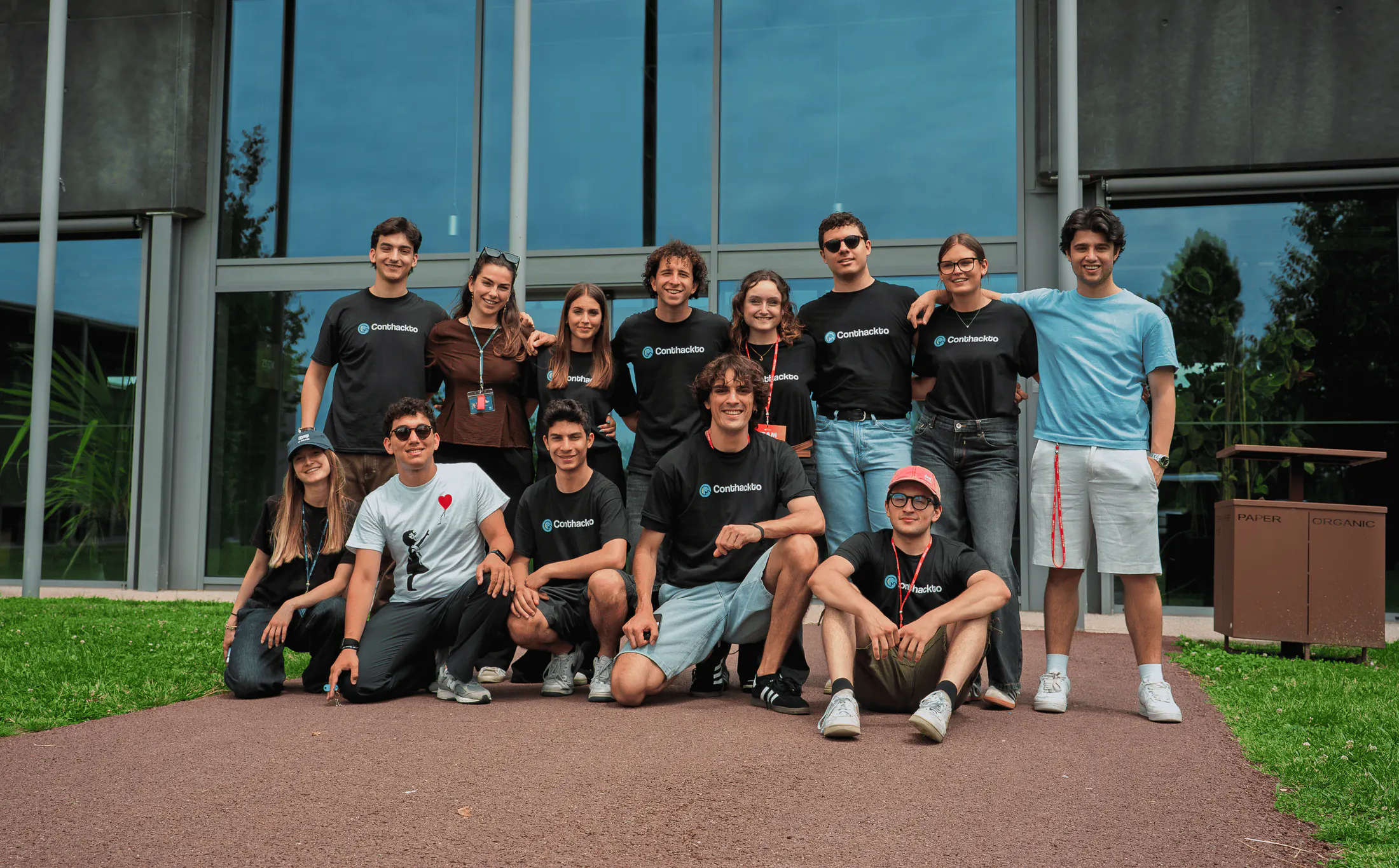 Il team Conthackto riunito